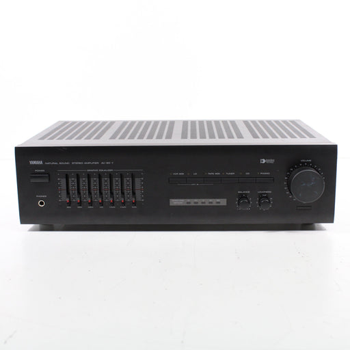 Yamaha AV-80 Y Natural Sound Integrated Stereo Amplifier with Remote (1991)-Audio Amplifiers-SpenCertified-vintage-refurbished-electronics