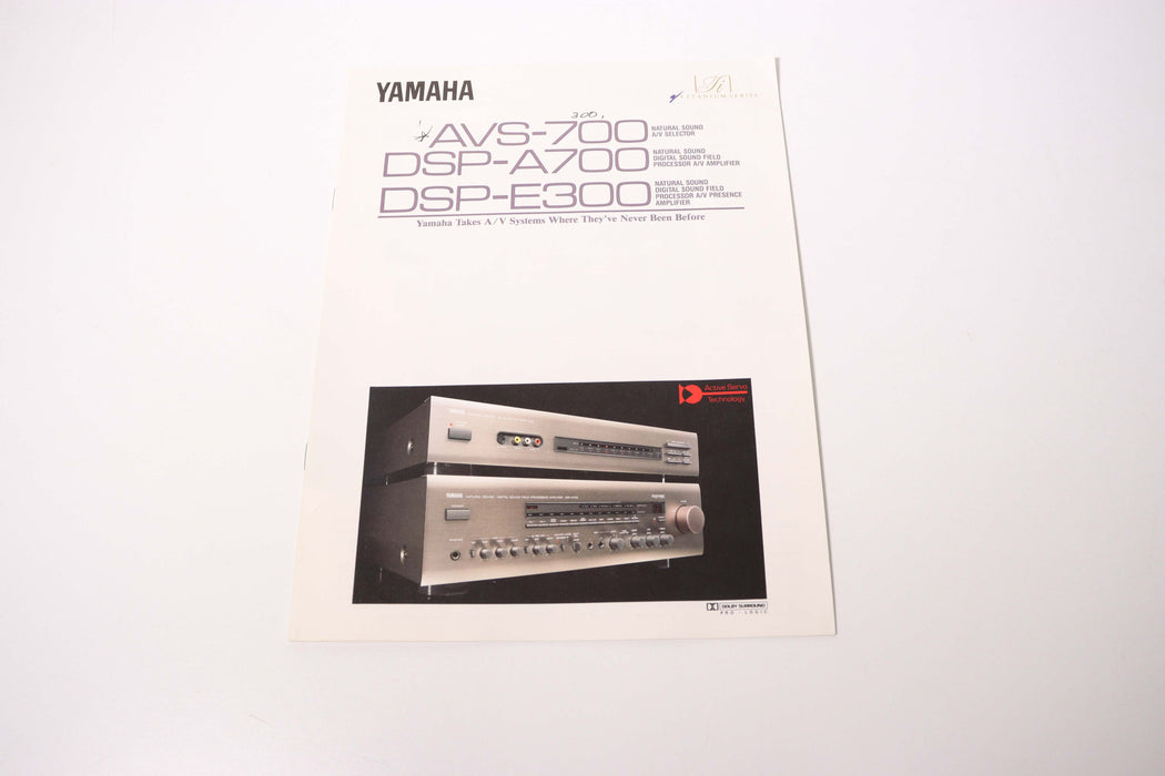 Yamaha AVS-700 Natural Sound AV Selector-Recorder Parts-SpenCertified-vintage-refurbished-electronics