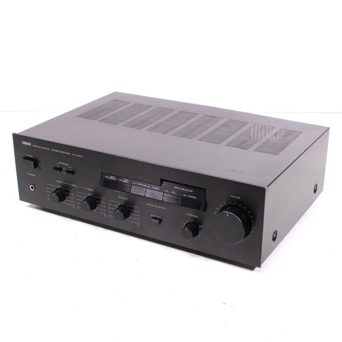 Yamaha AX-400 Natural Sound Stereo Integrated Amplifier (1986-89)-Audio Amplifiers-SpenCertified-vintage-refurbished-electronics