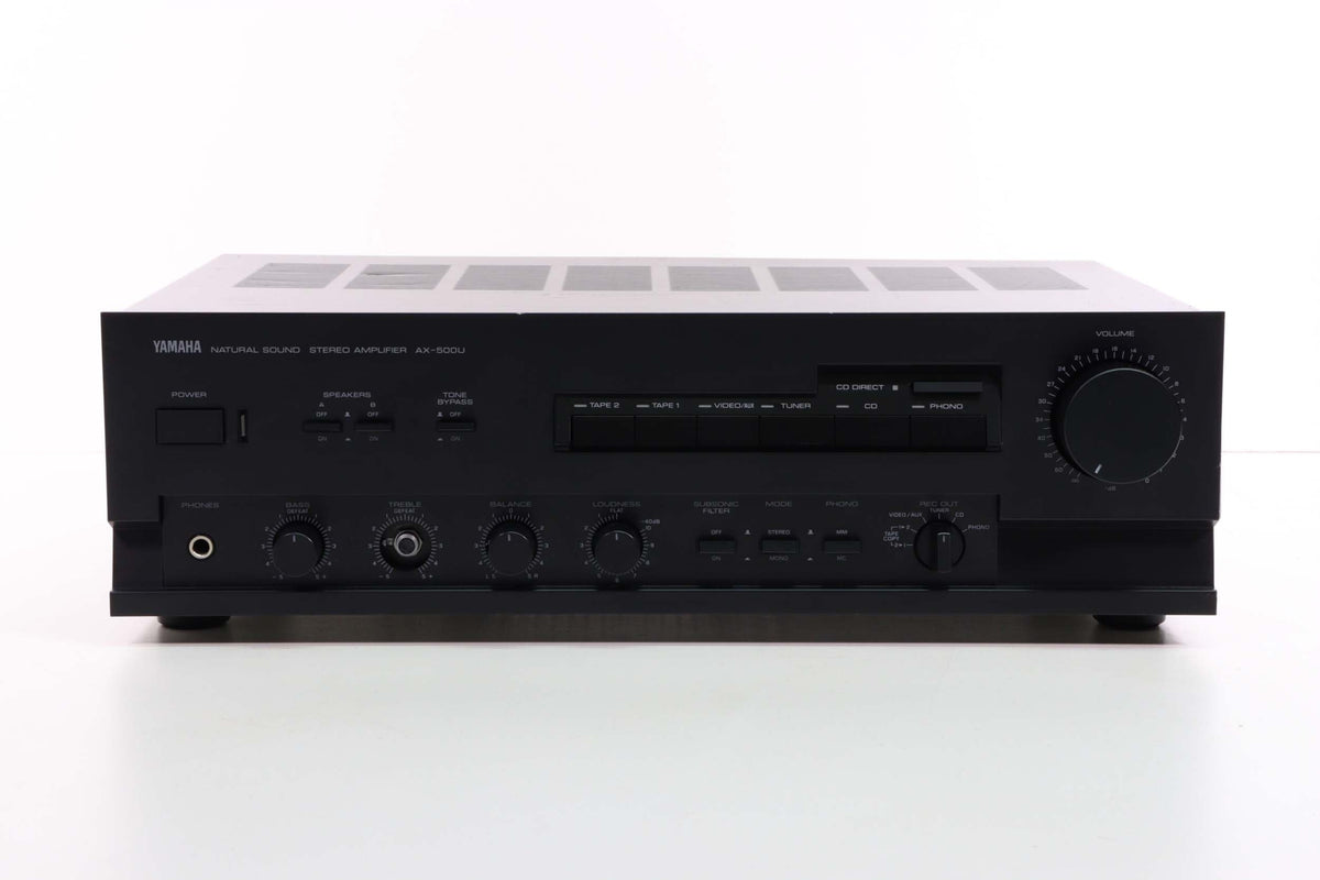 Yamaha AX-500U Natural Sound Stereo Amplifier (NO POWER