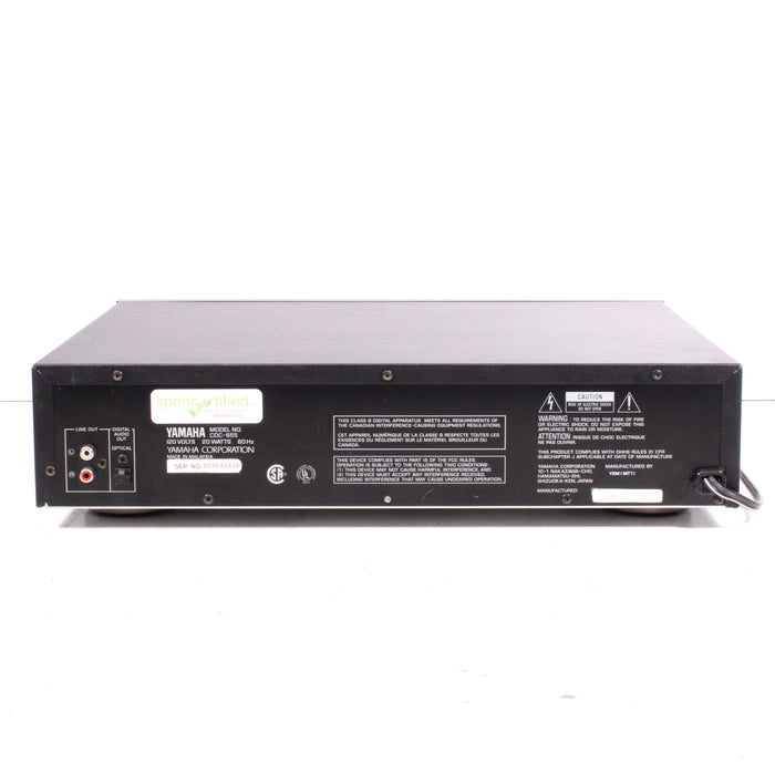 Yamaha CDC-655 Natural Sound 5-Disc CD Changer PLAYXCHANGE (1996)-CD Players & Recorders-SpenCertified-vintage-refurbished-electronics