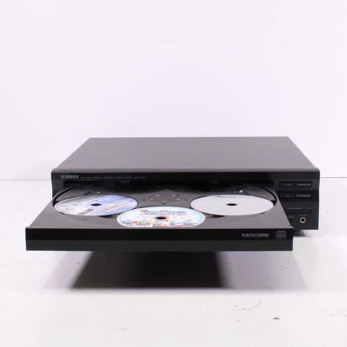 Yamaha CDC-675 Stereo Compact 5-Disc Player (1999-01)-CD Players & Recorders-SpenCertified-vintage-refurbished-electronics