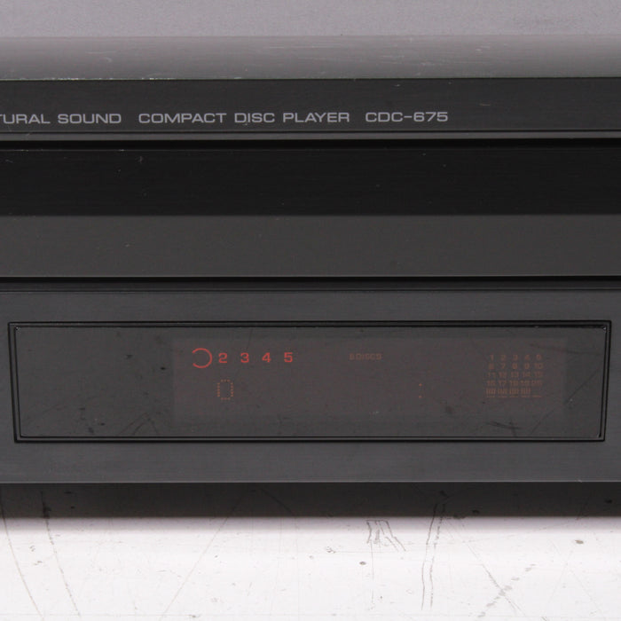 Yamaha CDC-675 Stereo Compact 5-Disc Player (1999-01)-CD Players & Recorders-SpenCertified-vintage-refurbished-electronics
