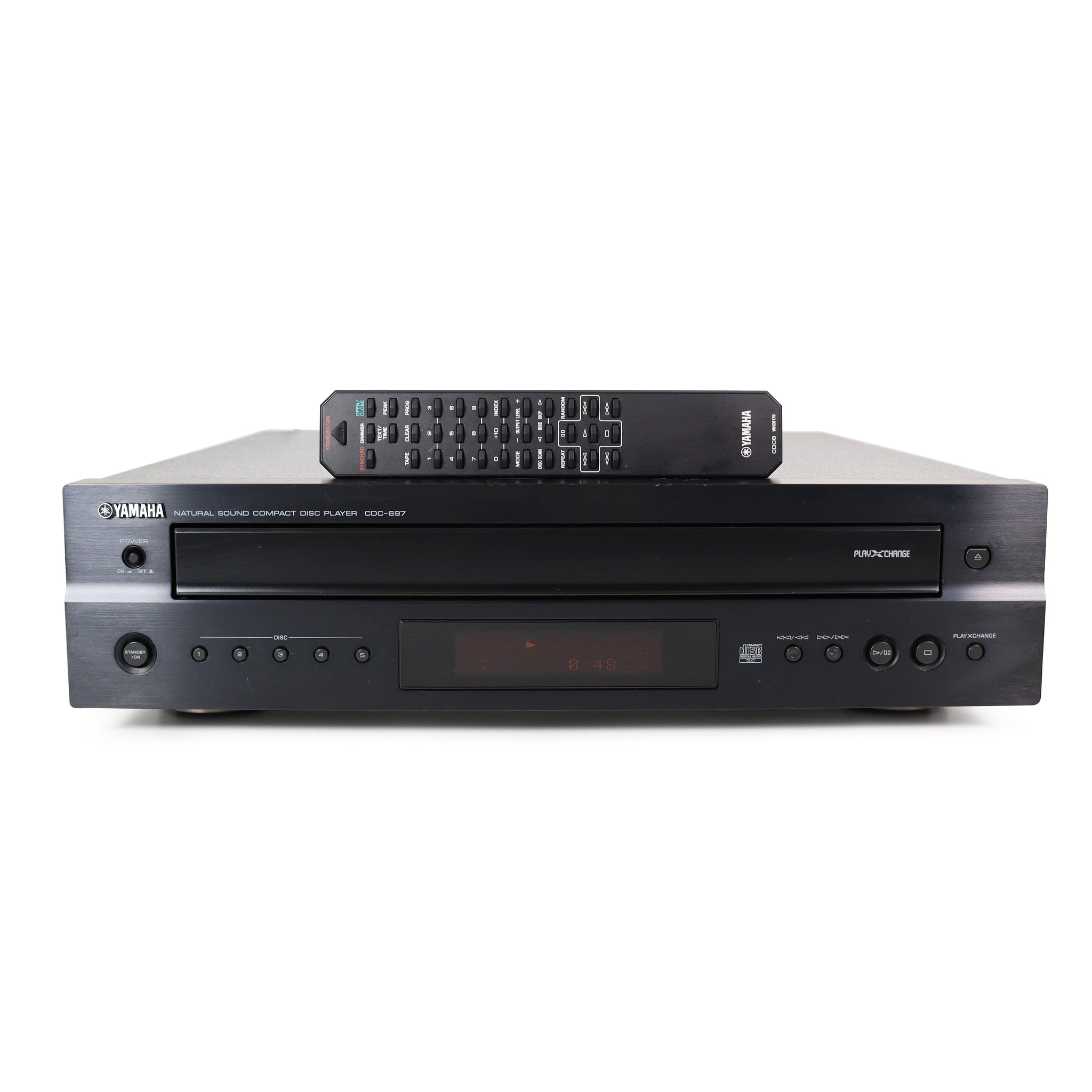 Yamaha Natural Sound Compact outlet Disc Player CDC-697 No Remote