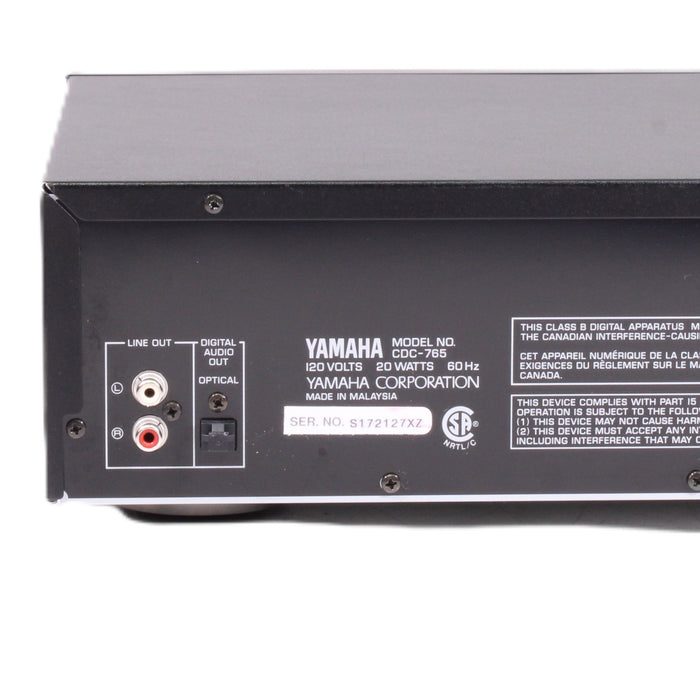 Yamaha CDC-765 5-Disc CD Changer Carousel Player (1997)-CD Players & Recorders-SpenCertified-vintage-refurbished-electronics
