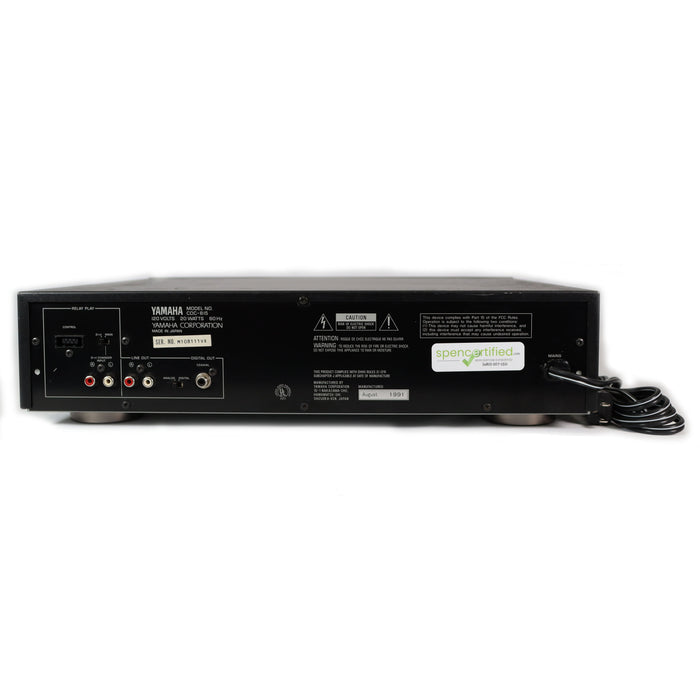 Yamaha CDC-815 5 Disc Carousel Changer Player-Electronics-SpenCertified-vintage-refurbished-electronics