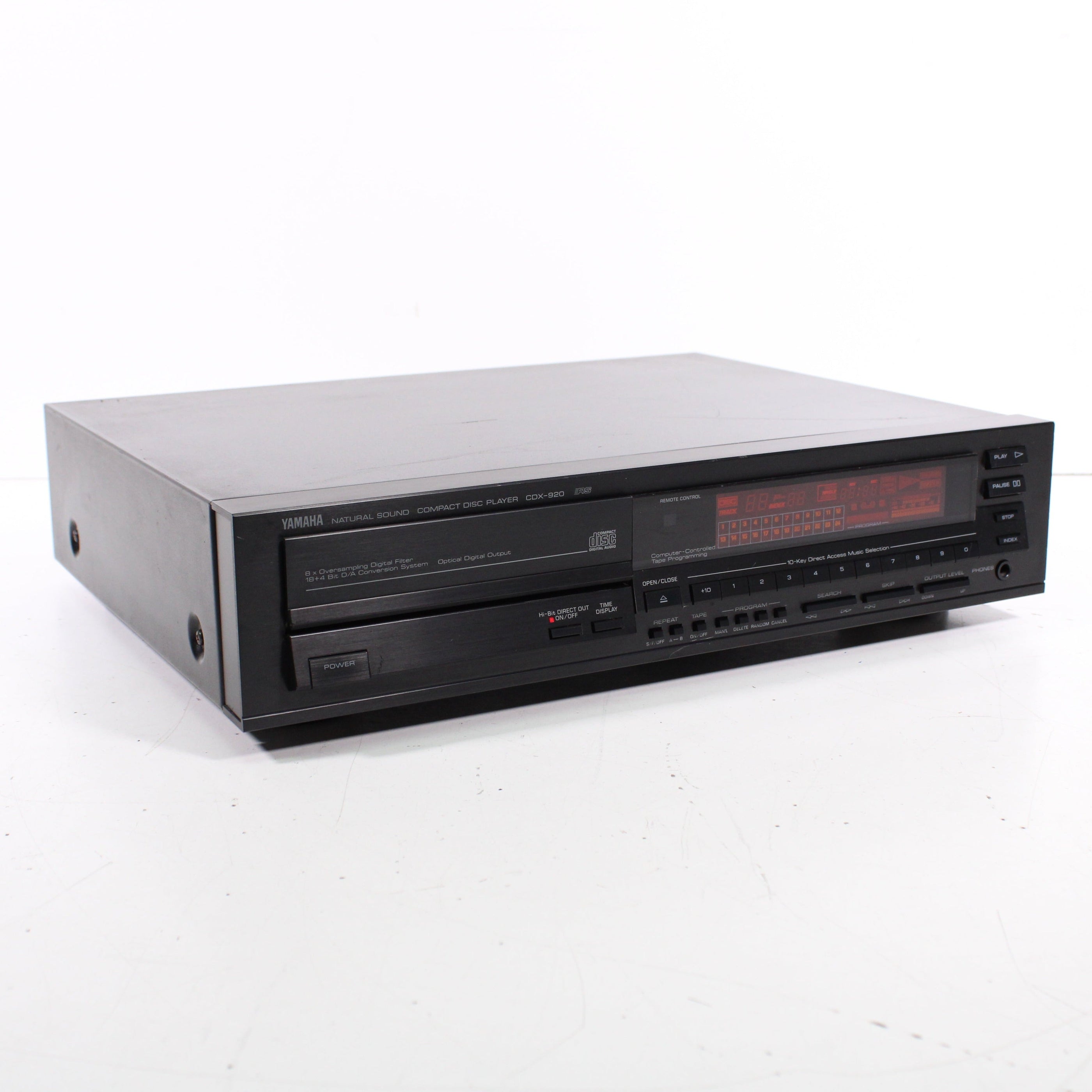 Yamaha CDX-920 Natural Sound Single CD Compact Disc Player with Optica ...