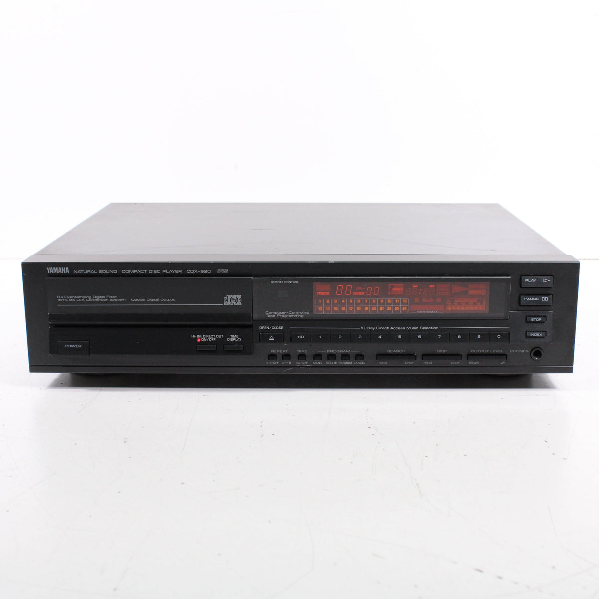 Yamaha CDX-920 Natural Sound Single CD Compact Disc Player with