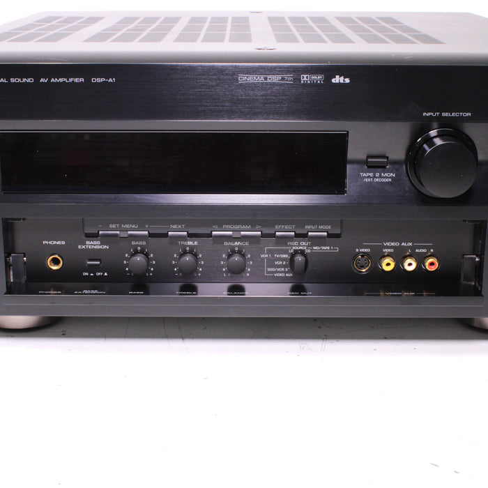 Yamaha DSP-A1 AV Amplifier Surround Sound Processor w/ Remote (1998)-Integrated Amplifiers-SpenCertified-vintage-refurbished-electronics