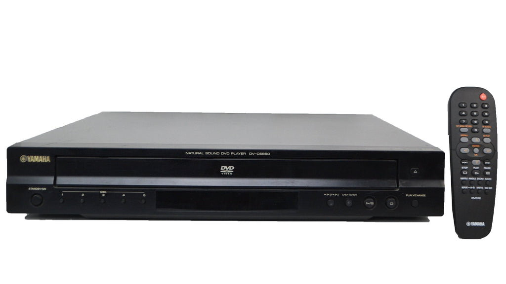 Yamaha DV-C6860 5-Disc Carousel DVD/SA-CD/CD Changer — SpenCertified
