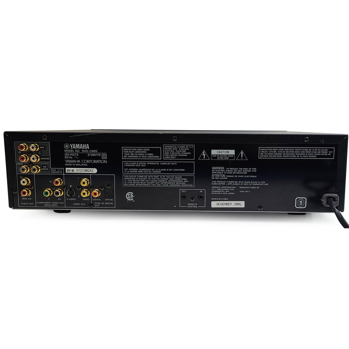 Yamaha DVD-C920 5 Disc DVD Changer-Electronics-SpenCertified-refurbished-vintage-electonics