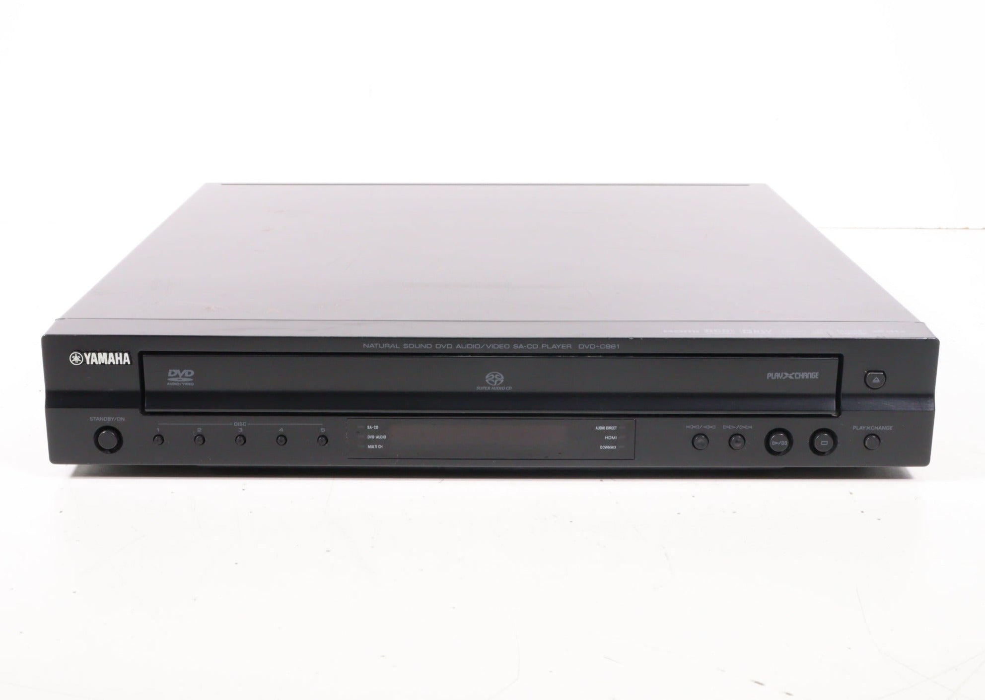 Yamaha DVD-C961 Natural Sound 5-Disc DVD Audio Video SA-CD Player