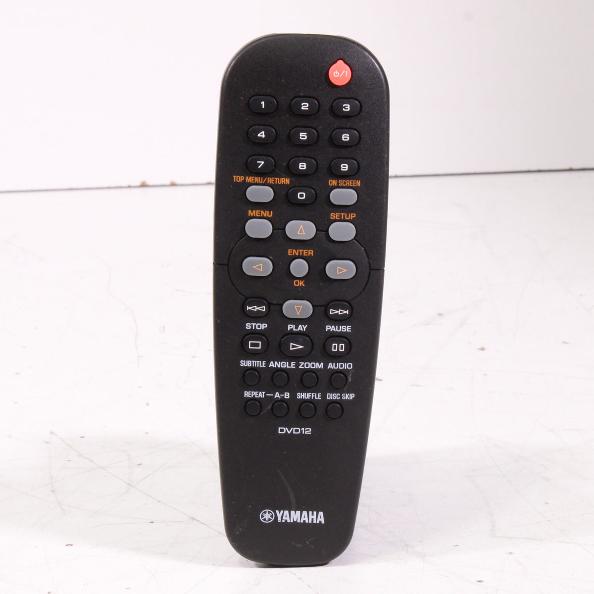 Yamaha DVD12 Remote Control for 5-Disc DVD Player DV-C6860 — SpenCertified
