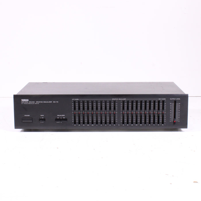 Yamaha EQ-70 10 Band Stereo Graphic Equalizer Audio Processor-Equalizers-SpenCertified-vintage-refurbished-electronics