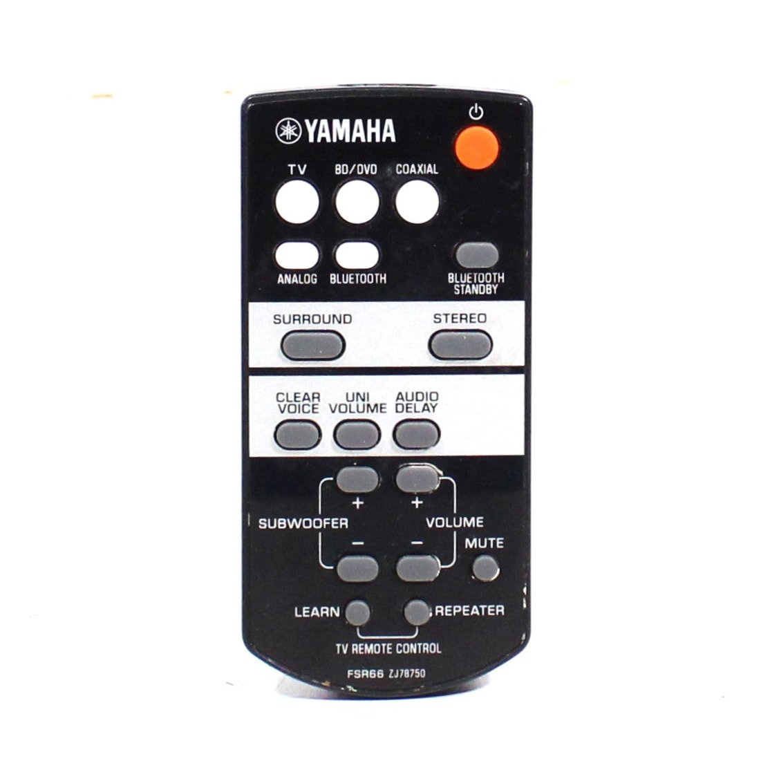 Yamaha FSR66 Remote Control for Sound Bar ATS-1030 — SpenCertified