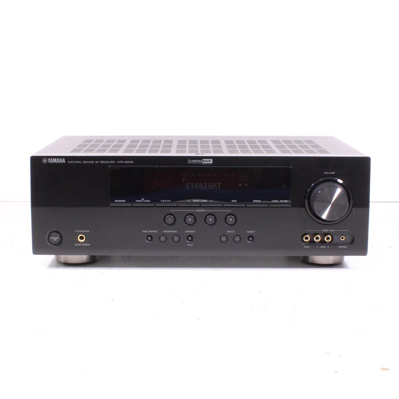 Yamaha HTR-6230 Audio Video Receiver 7.1 Channel HDMI Dolby Digital DTS Black (2008)-Audio & Video Receivers-SpenCertified-vintage-refurbished-electronics