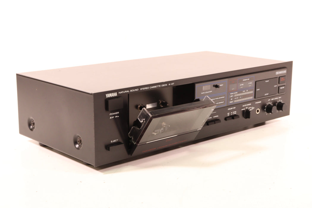 Yamaha K-07 Natural Sound Cassette Deck-Cassette Players & Recorders-SpenCertified-vintage-refurbished-electronics