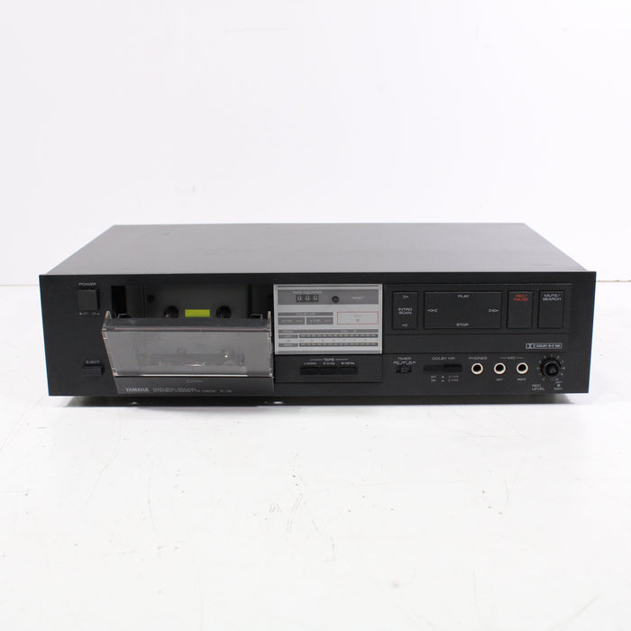 Yamaha K-16 Natural Sound Stereo Cassette Deck (1984)-Cassette Players & Recorders-SpenCertified-vintage-refurbished-electronics