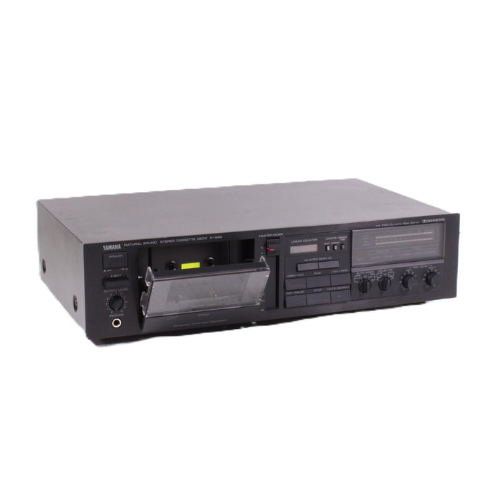 Yamaha K-540 Stereo Cassette Deck Dolby B/C HX Pro Auto Tape Selector-Cassette Players & Recorders-SpenCertified-vintage-refurbished-electronics