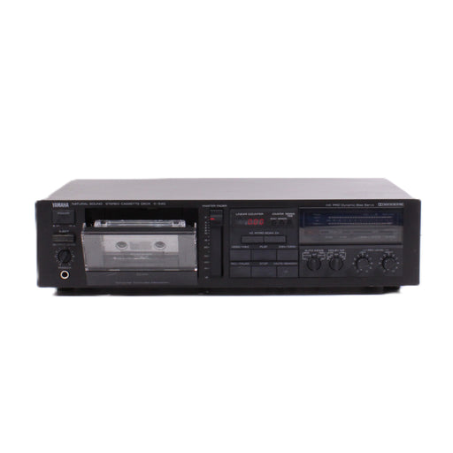 Yamaha K-540 Stereo Cassette Deck Dolby B/C HX Pro Auto Tape Selector-Cassette Players & Recorders-SpenCertified-vintage-refurbished-electronics