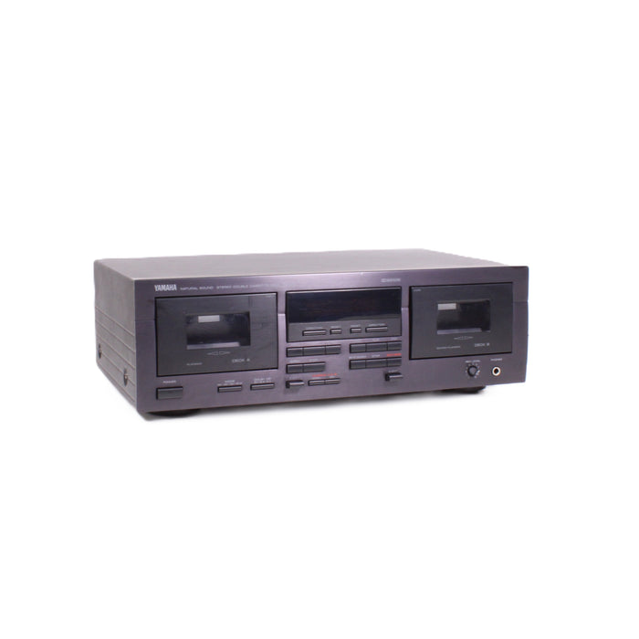 Yamaha K-902 Natural Sound Dual Cassette Deck Auto-Reverse Dolby B/C HX Pro-Cassette Players & Recorders-SpenCertified-vintage-refurbished-electronics