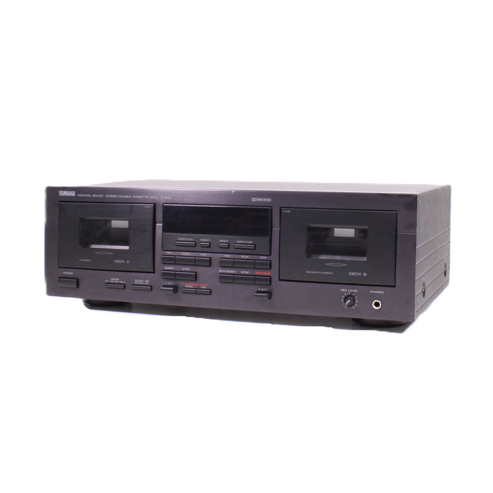 Yamaha K-902 Natural Sound Dual Cassette Deck Auto-Reverse Dolby B/C HX Pro-Cassette Players & Recorders-SpenCertified-vintage-refurbished-electronics