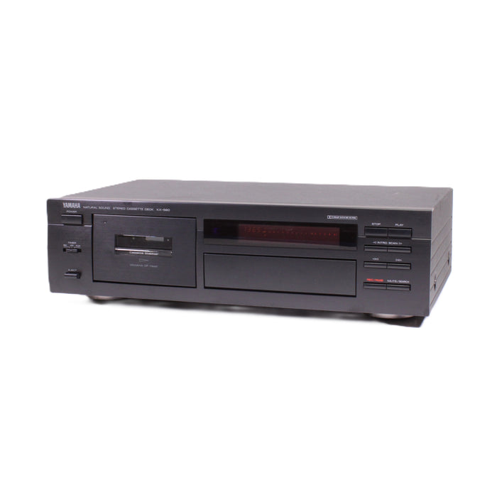 Yamaha KX-580 Stereo Tape Cassette Deck Recorder Dolby B/C HX Pro-Cassette Players & Recorders-SpenCertified-vintage-refurbished-electronics