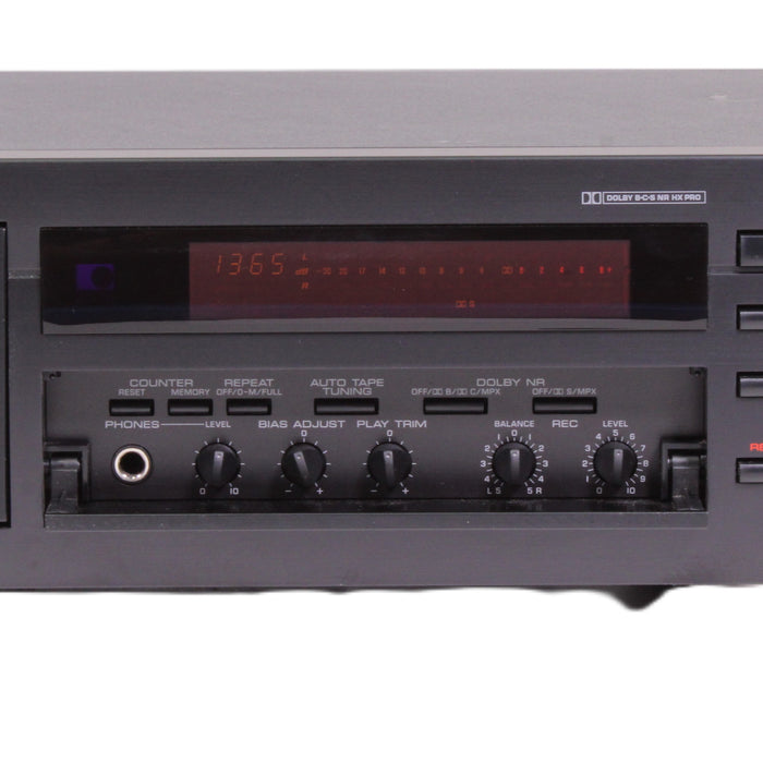 Yamaha KX-580 Stereo Tape Cassette Deck Recorder Dolby B/C HX Pro-Cassette Players & Recorders-SpenCertified-vintage-refurbished-electronics