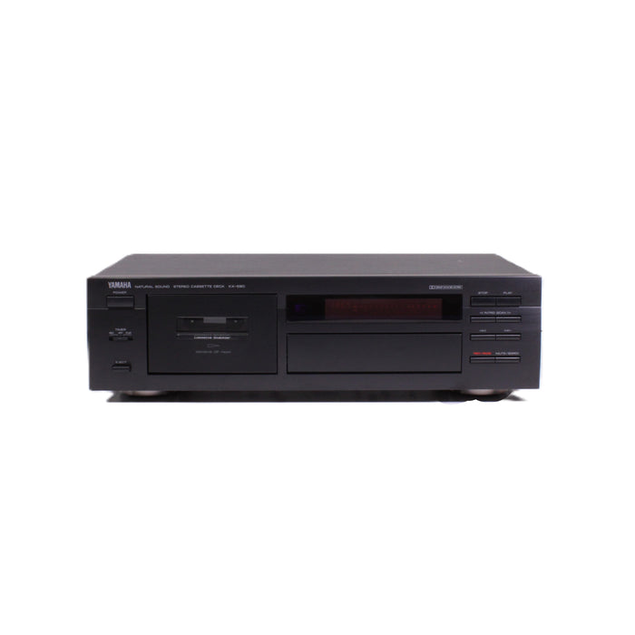 Yamaha KX-580 Stereo Tape Cassette Deck Recorder Dolby B/C HX Pro-Cassette Players & Recorders-SpenCertified-vintage-refurbished-electronics