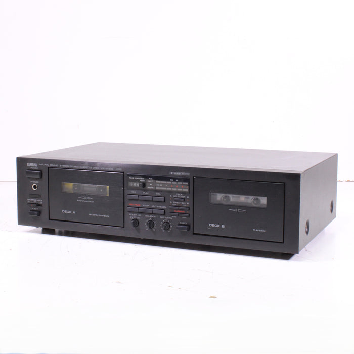 Yamaha KX-W332 Dual Cassette Deck Auto-Reverse Dolby B/C High-Speed Dubbing-Cassette Players & Recorders-SpenCertified-vintage-refurbished-electronics