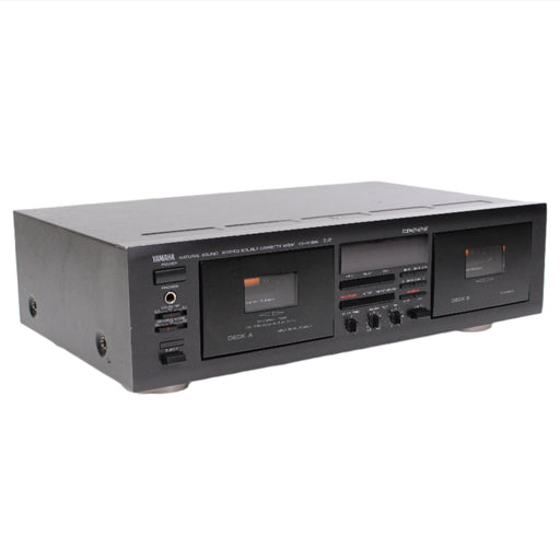 Yamaha KX-W362 Natural Sound Stereo Double Cassette Deck High Speed Dubbing-Cassette Players & Recorders-SpenCertified-vintage-refurbished-electronics
