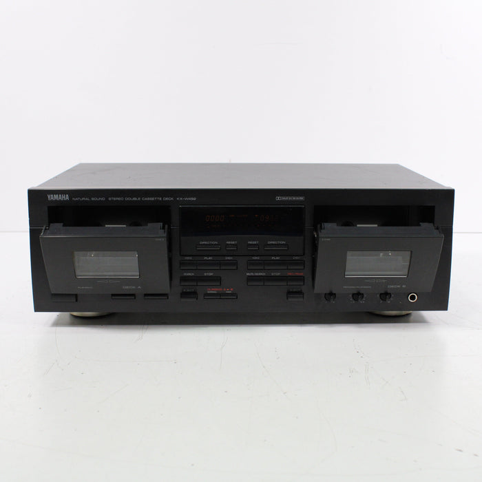 Yamaha KX-W492 Natural Sound Stereo Double Cassette Deck Auto Reverse (1996)-Cassette Players & Recorders-SpenCertified-vintage-refurbished-electronics