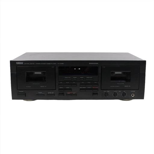 Yamaha KX-W492 Natural Sound Stereo Double Cassette Deck Auto Reverse (1996)-Cassette Players & Recorders-SpenCertified-vintage-refurbished-electronics