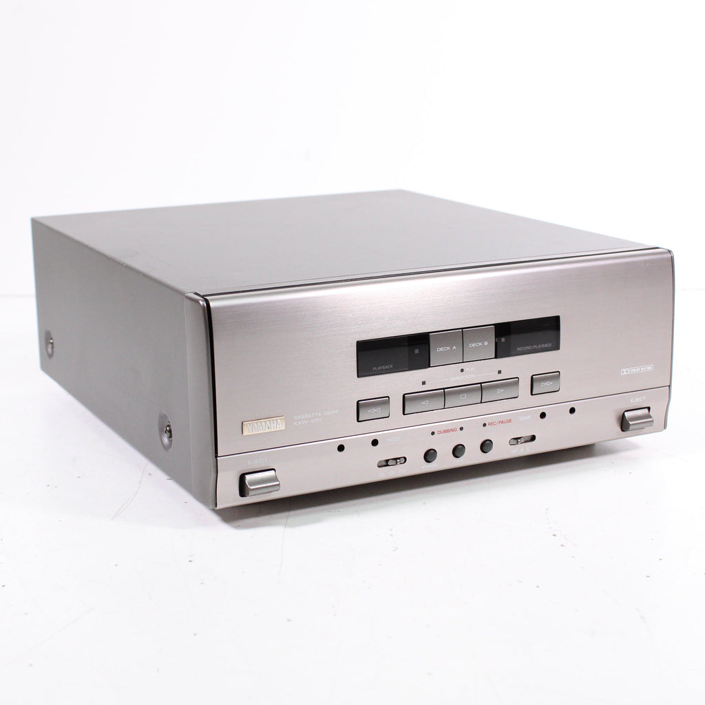 Yamaha KXW-S70 Dual Cassette Deck Player Recorder (PLAYBACK ISSUES)