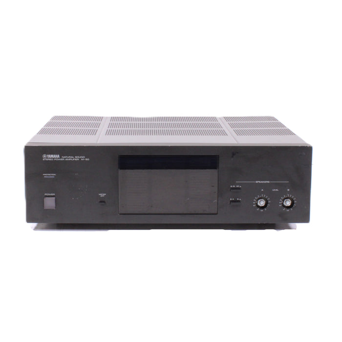 Yamaha M-50 Stereo Power Amplifier Natural Sound-Power Amplifiers-SpenCertified-vintage-refurbished-electronics