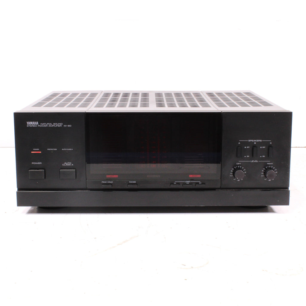 Yamaha M-80 Natural Sound Stereo Power Amplifier 250W (1985