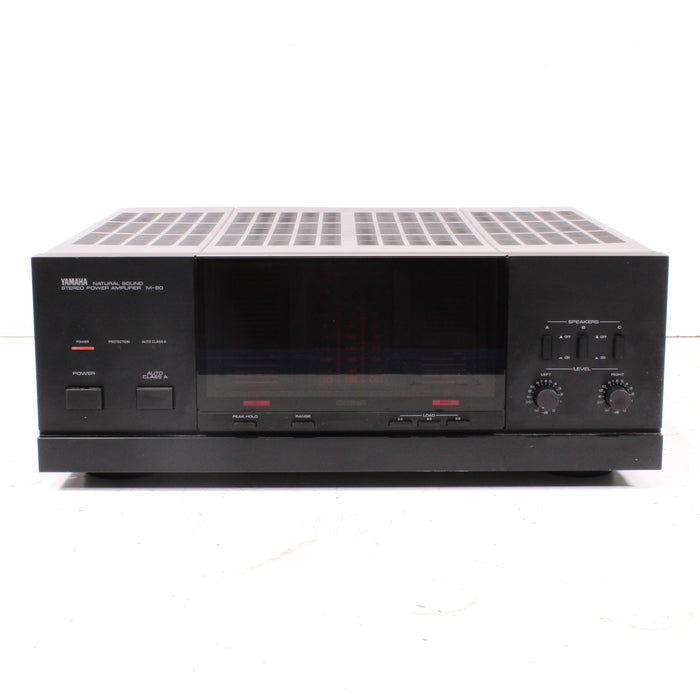 Yamaha M-80 Natural Sound Stereo Power Amplifier 250W (1985)-Power Amplifiers-SpenCertified-vintage-refurbished-electronics