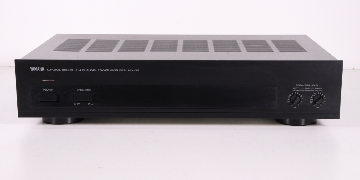 Yamaha MX-35 Natural Sound 2/3 Channel Power Amplifier (1988