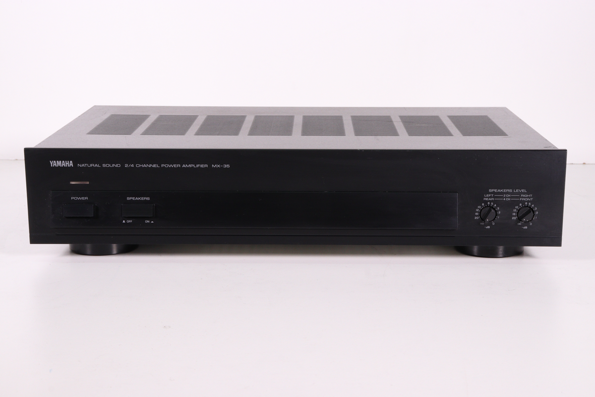 Yamaha MX-35 Natural Sound 2/3 Channel Power Amplifier (1988