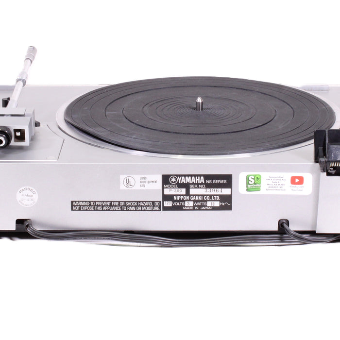 Yamaha P-350 Belt-Drive Semi-Automatic Turntable-Turntables & Record Players-SpenCertified-vintage-refurbished-electronics
