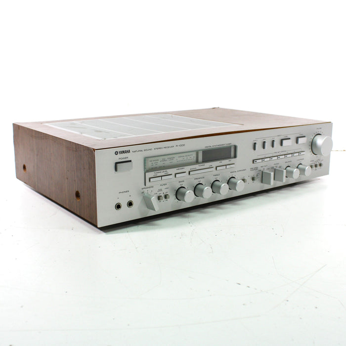 Yamaha R-1000 Vintage AM FM Stereo Receiver (1981)-Audio & Video Receivers-SpenCertified-vintage-refurbished-electronics