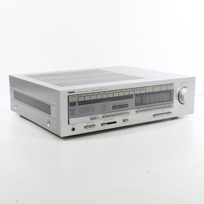 Yamaha R-70 Natural Sound AM FM Stereo Receiver (1983)-Audio & Video Receivers-SpenCertified-vintage-refurbished-electronics