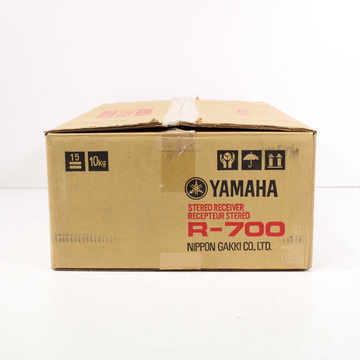 Yamaha R-700 Natural Sound Stereo Receiver with Original Box (1981)-Audio & Video Receivers-SpenCertified-vintage-refurbished-electronics