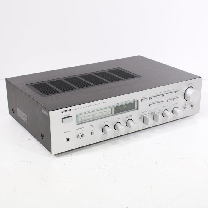 Yamaha R-700 Natural Sound Stereo Receiver with Original Box (1981)-Audio & Video Receivers-SpenCertified-vintage-refurbished-electronics