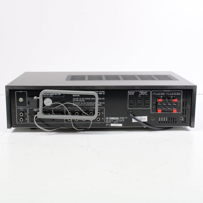 Yamaha R-700 Natural Sound Stereo Receiver with Original Box (1981)-Audio & Video Receivers-SpenCertified-vintage-refurbished-electronics