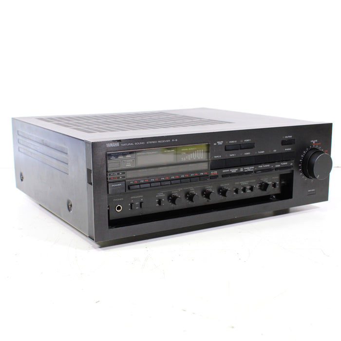 Yamaha R-8 Natural Sound AM FM Stereo Receiver (NO REMOTE) (1985) (AS IS)-Audio & Video Receivers-SpenCertified-vintage-refurbished-electronics