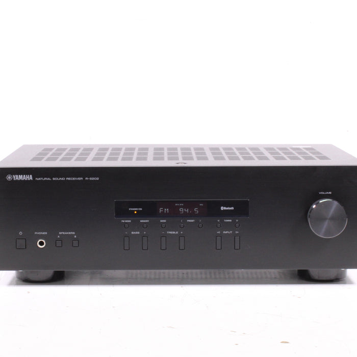 Yamaha R-S202 Stereo Receiver Natural Sound Bluetooth-Audio & Video Receivers-SpenCertified-vintage-refurbished-electronics
