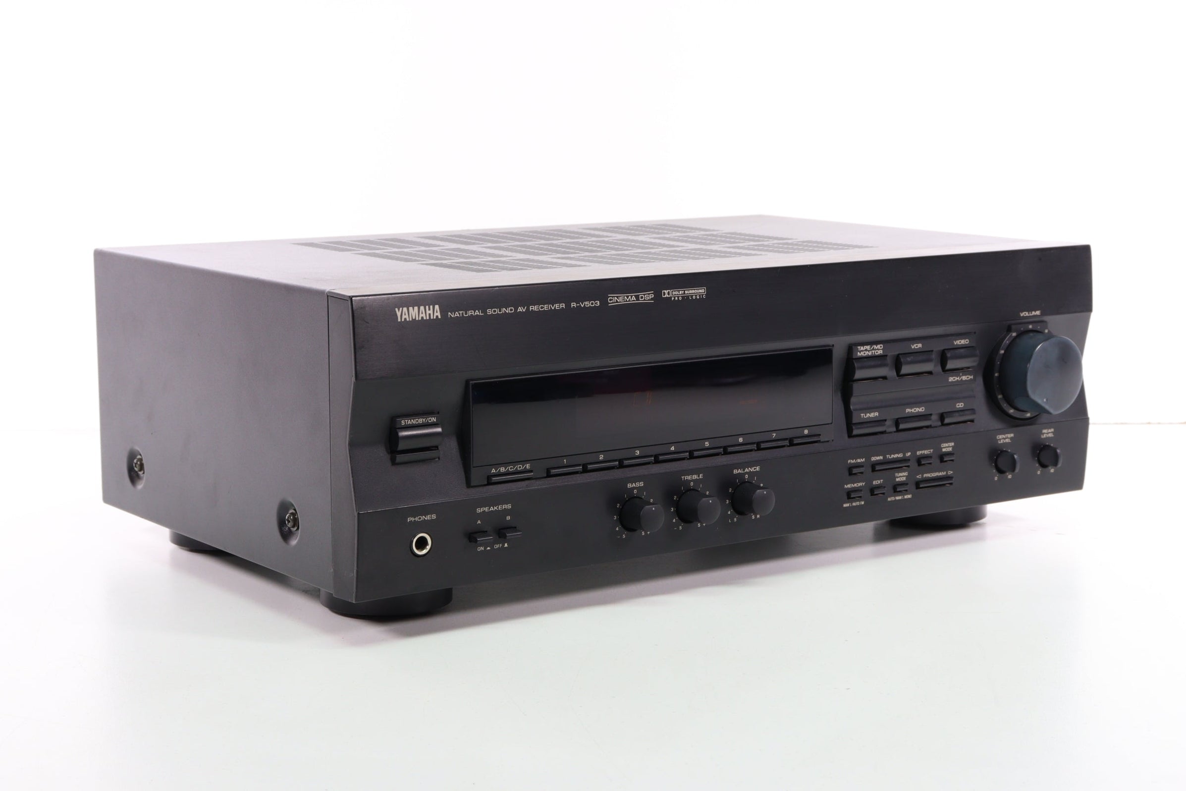 Yamaha R V503 Yamaha R-V503 Natural Sound AV Receiver (NO REMOTE) — SpenCertified