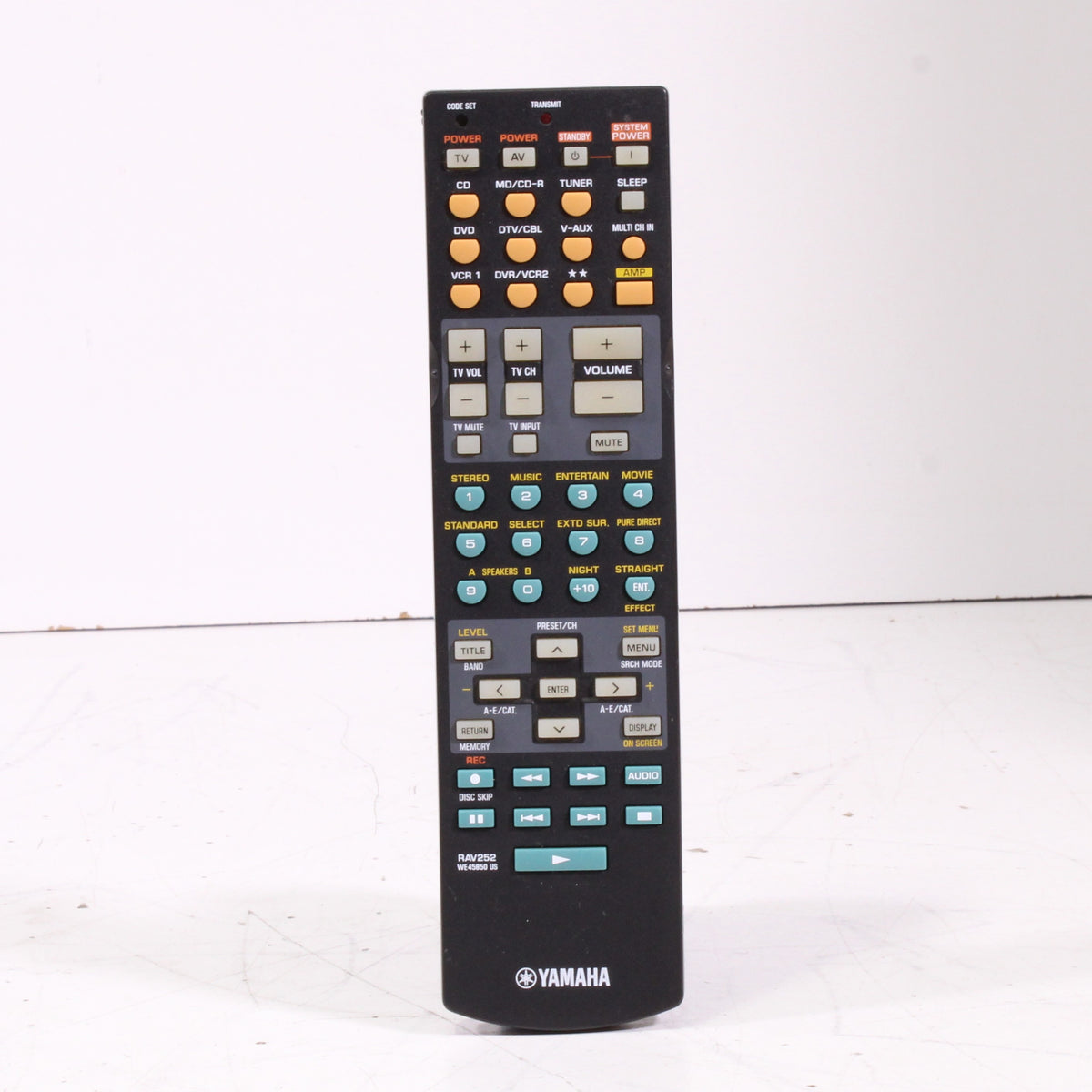 Yamaha RAV252 Remote Control for AV Receiver HTR-5860 — SpenCertified