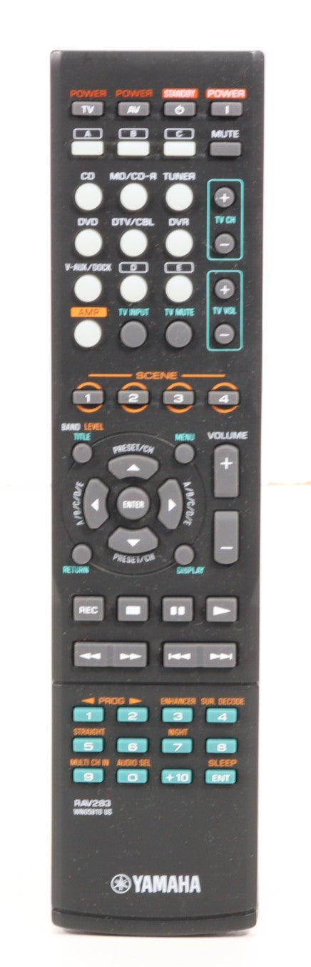 Yamaha RAV283 Remote Control for Audio Video Receiver HTR-6130-Remote Controls-SpenCertified-vintage-refurbished-electronics